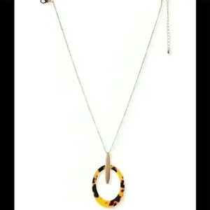 CharterClub new Tortoise Pendant Necklace